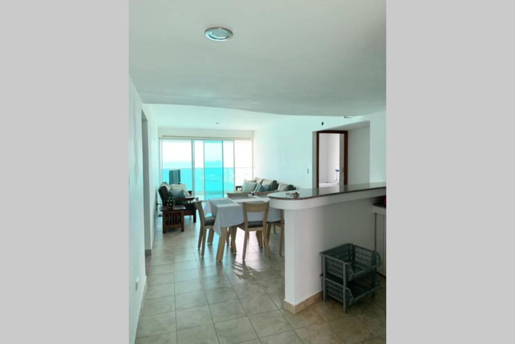 Dpto. Privado Frente Al Mar Con Vista Espectacular Apartment Salinas  Exterior foto